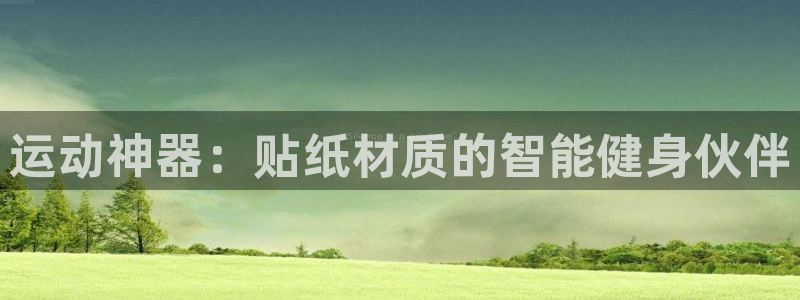 意昂5(KGAME)集团简介：运动神器：贴纸材质的智能健身伙